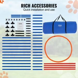 Σετ Εξοπλισμού Εκπαίδευσης Σκύλων VEVOR 4 Τεμ Εμπόδια και Δακτύλιος Άλματος  TYKMJKCTJDGKCXX7DV0 - Image 5