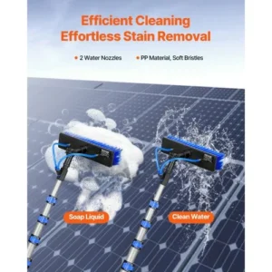 VEVOR Κιτ Καθαρισμού Ηλιακών Πάνελ με Επεκτεινόμενη Λαβή 9m TYNDCBQJTJOZW9Y4KV0 - Image 2