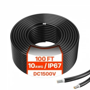 VEVOR Καλώδιο Προέκτασης Ηλιακού Πάνελ 100FT 10AWG Αδιάβροχο Μαύρο TYNDCBYZXDX1ICNQ7Y3 - Image 8