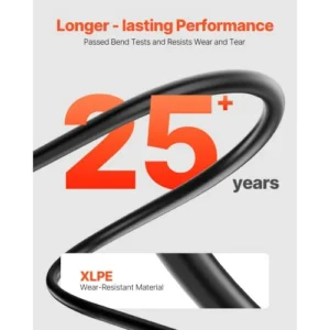 VEVOR Καλώδιο Προέκτασης Ηλιακού Πάνελ 50FT με Συνδέσμους 10AWG 1 Ζεύγος TYNDCBYZXSX5Z2QKYY3 - Image 5