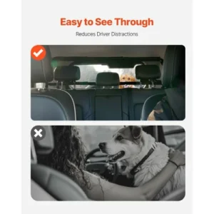 VEVOR Διαχωριστικό Αυτοκινήτου για Κατοικίδια 46" TYTYHPTZJSBZKO17BV0 - Image 3