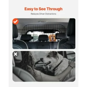 VEVOR Ρυθμιζόμενο Διαχωριστικό Αυτοκινήτου για Σκύλους 38"-66.3" για Χώρο Αποσκευών TYTYHPTZJSCWHSP7AV0 - Image 6