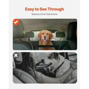 VEVOR Εμπόδιο Αυτοκινήτου για Σκύλους 56" για SUV TYTYQPTZZYJJ04J22V0 - Image 3