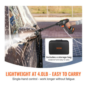 Ασύρματο Πλυστικό Μηχάνημα Μπαταρίας Υψηλής Πίεσης 652 PSI VEVOR WSLSGYQXJYSDM3EISV2 - Image 8