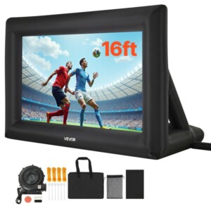 VEVOR Φουσκωτή Οθόνη Κινηματογράφου 16 ft 16:9 με Φορητή Τσάντα XCQSTYPMPJS1OV5WJ001V2