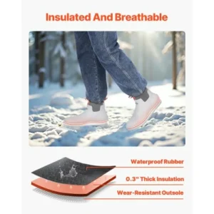 VEVOR Ανδρικές Αδιάβροχες Αντιολισθητικές Μπότες Εργασίας Μέγεθος 11 US XJXCRNKSSXXKMPR57V0 - Image 3