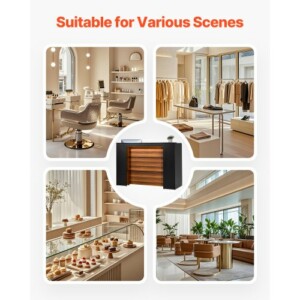 VEVOR Γραφείο Υποδοχής 63" Σαλόνι Γραφείο YBQTHSZSJXDL57JFQV9 - Image 5