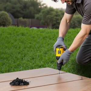 VEVOR Κρυφοί Συνδετήρες για Ντεκ 6.5 χιλ., Μαύροι YBSJGJ250PCS61M7F001V0 - Image 7