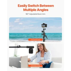 VEVOR Αερόστατη Αλουμινένια Φωτογραφική Βάση με Ρυθμιζόμενο Βραχίονα Boom YXJYHJ3M1JZ0RULPYV0 - Image 3