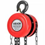 VEVOR Χειροκίνητος Ανυψωτήρας Αλυσίδας 1 Τόνου με Αναβαθμισμένη Γαλβανισμένη Αλυσίδα G70, 3μ Ύψος Ανύψωσης, Βαρέως Τύπου για Γκαράζ και Μηχανήματα YXKSLHL1T10F1ULIH001V0 - Image 8