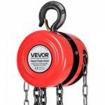 VEVOR Χειροκίνητος Ανυψωτήρας 1 Τόνου με Αναβαθμισμένη Γαλβανισμένη Αλυσίδα, 6μ Ανύψωση, Κόκκινος YXKSLHL1T20FF3J5E001V0 - Image 8