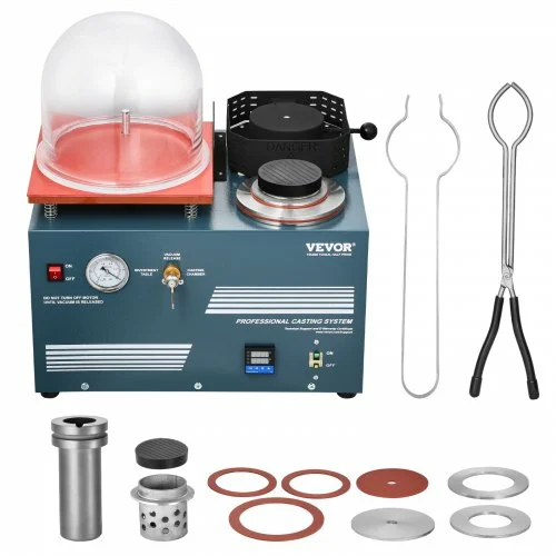 VEVOR Μηχανή Χύτευσης Κοσμημάτων με Κενό ZBDMJ2LDRJL0UMPBZ001V2