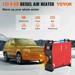Θερμαντήρας Diesel 12V 8KW με Οθόνη για RV/Φορτηγά  ZCJRQYTJ8KWDFKYJ1V0 - Image 2
