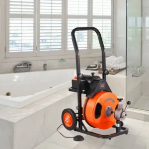 Ηλεκτρικό Μηχάνημα Καθαρισμού Αποχέτευσης VEVOR 50 FT x 3/8 In Auto Feed  ZDJJKLSGDSTJZ6SKCV2 - Image 7