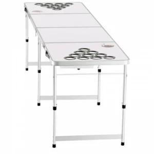 VEVOR Φορητό Τραπέζι Beer Pong  2.4 μ. για Πάρτι με Θέσεις για Ποτήρια και Μπάλες Πονγκ ZDPJYXZGCKDKGUYQ7V0 - Image 8