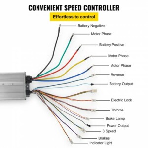 Σετ Ηλεκτρικού Κινητήρα VEVOR 72V 3000W για Σκούτερ/Μοτοσικλέτα  ZLDJWSL72V3KW2BSJV0 - Image 4