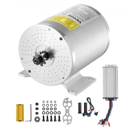 VEVOR Σετ Ηλεκτρικού Κινητήρα 2000W 48V 4300rpm & Ελεγκτής Ταχύτητας ZLWSDJTJ2000EEQF3V9 VEVOR Σετ Ηλεκτρικού Κινητήρα 2000W 48V 4300rpm & Ελεγκτής Ταχύτητας ZLWSDJTJ2000EEQF3V9