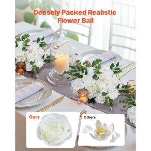 VEVOR Σετ 10 Ανθοσυνθέσεις 45εκ για Γαμήλιες Διακοσμήσεις ZSHQQXBS177IOA155001V0 - Image 2