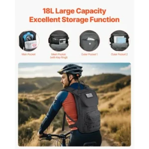 VEVOR Τακτικό Σακίδιο Πλάτης Molle με Υδροδοχείο 3L TPU για Ποδηλασία & Πεζοπορία ZSKSDBHS0000Q81Z6V0 - Image 4