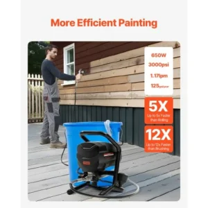 VEVOR  Ηλεκτρικός Ψεκαστήρας Βαφής 650W 3000PSI  ZSSPTJ650W02IF8RLV2 - Image 2