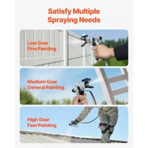 VEVOR  Ηλεκτρικός Ψεκαστήρας Βαφής 650W 3000PSI  ZSSPTJ650W02IF8RLV2 - Image 3
