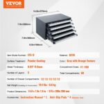 Ντουλάπι Οργάνωσης Τρυπανιών VEVOR, Πεντάσυρτο Ντουλάπι για Τρυπάνια #1 έως #60  ZTFPGJX1D60WON2CZV0 - Image 6