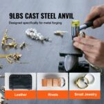 Αμόνι Μονής Κέρατος VEVOR 4kg, Χυτοχάλυβας, Σφυρηλάτηση & Μορφοποίηση  ZTZHSZGDJK9LBPA76V0 - Image 5