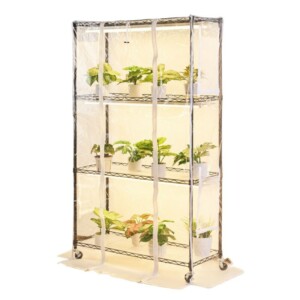 VEVOR Τετράριχτη Ραφιέρα Καλλιεργητήρι με LED Φώτα, 59 ίντσες ZWPYJWSGN354NJJQQ001V2 - Image 8