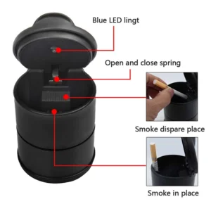 Σταχτοδοχείο αυτοκινήτου με φωτισμό - CTC-036 - JC-0364SD - 002884 - Image 2