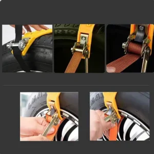 Αντιολισθητικές αλυσίδες χιονιού - Δέστρες - 8pcs - 000503 - Image 11