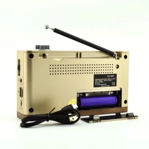 Επαναφορτιζόμενο ραδιόφωνο – PX-92BT - 000923 - Gold - Image 4