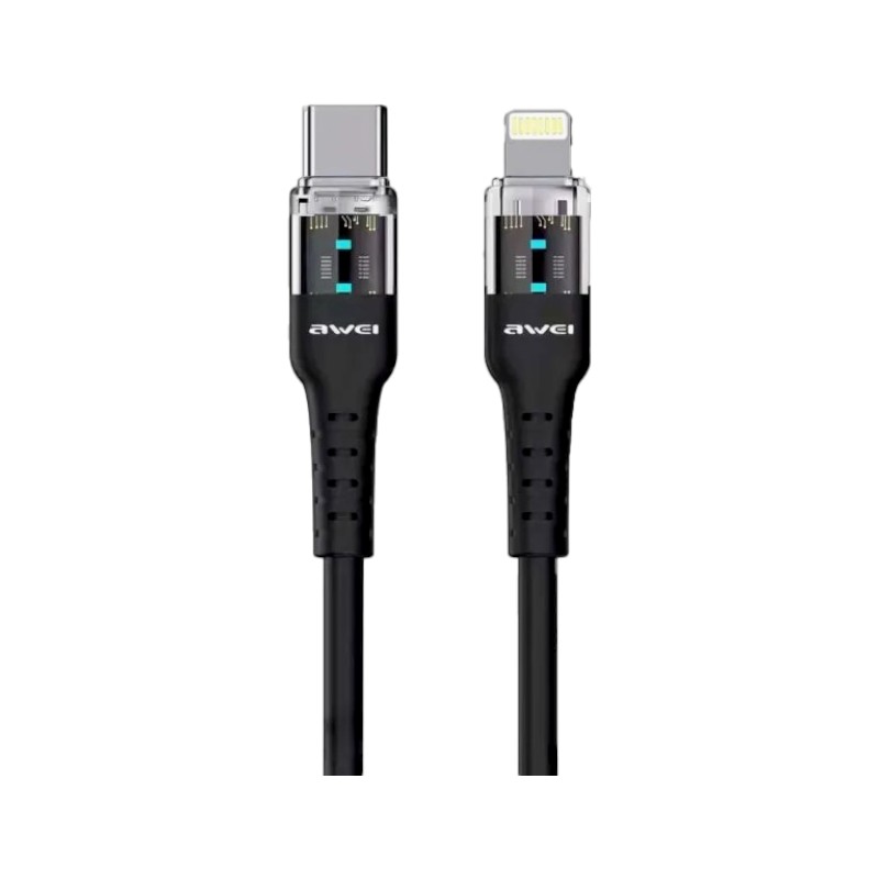 Καλώδιο φόρτισης & data - Type-C σε Lightning - 20W - 1m - CL-138L - AWEI - 003537 Καλώδιο φόρτισης & data - Type-C σε Lightning - 20W - 1m - CL-138L - AWEI - 003537