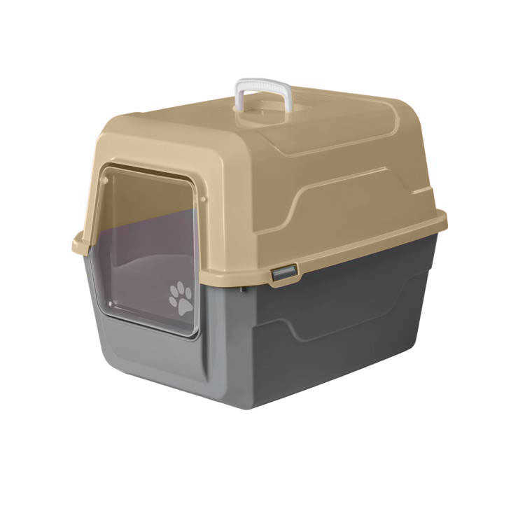 Λεκάνη γάτας κλειστή - Catbus - 52x37x48cm - 006194 - Beige Λεκάνη γάτας κλειστή - Catbus - 52x37x48cm - 006194 - Beige