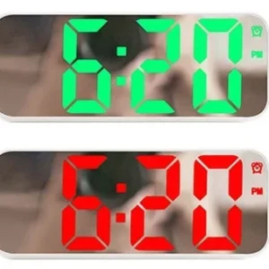 Ψηφιακό ρολόι – Ξυπνητήρι - 668 - 006681 - White - Image 3