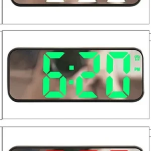 Ψηφιακό ρολόι – Ξυπνητήρι - 668 - 006681 - Black - Image 3