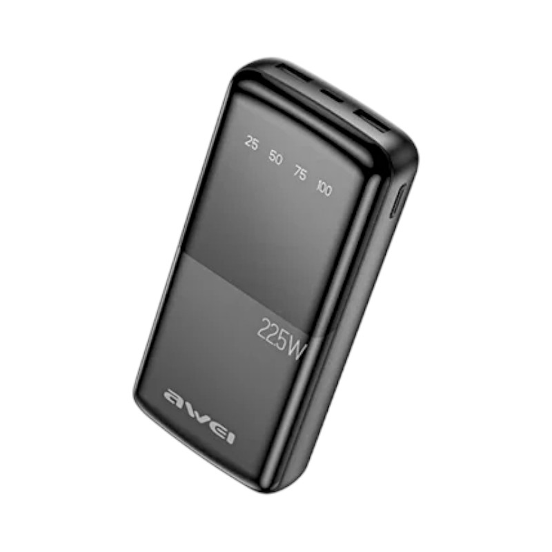 Powerbank - P13K - 20.000mah - 22.5W - AWEI - 009102 Powerbank - P13K - 20.000mah - 22.5W - AWEI - 009102