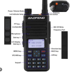 Φορητός πομποδέκτης - UHF/VHF - DMR1801 - Baofeng - 018016 - Image 9