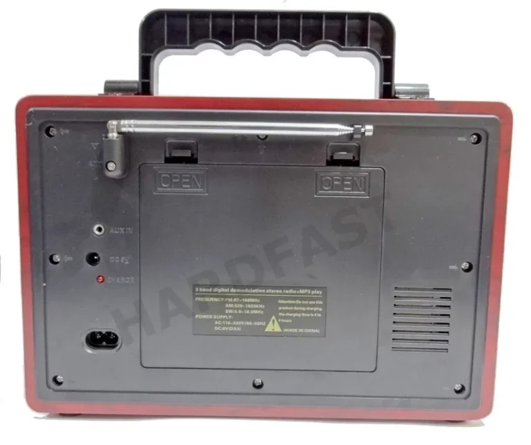 Επαναφορτιζόμενο ραδιόφωνο Retro - M1802-BT - 018022 - Image 3