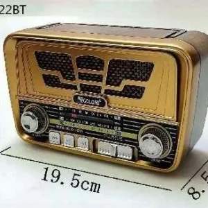 Επαναφορτιζόμενο ραδιόφωνο Retro - RX722BT - 027221 - Image 2