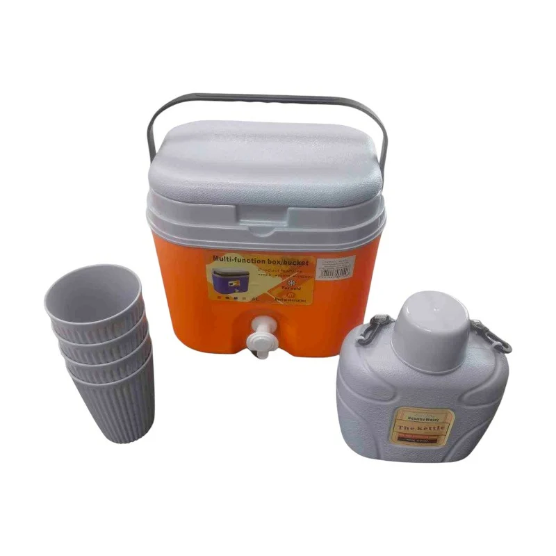 Σετ θερμός παραλίας με παγούρι - 4L - 031528 Σετ θερμός παραλίας με παγούρι - 4L - 031528