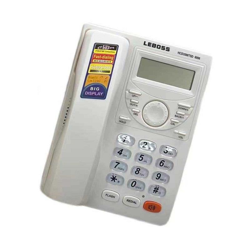 Ενσύρματο σταθερό τηλέφωνο - 6006 - 060068 - White Ενσύρματο σταθερό τηλέφωνο - 6006 - 060068 - White