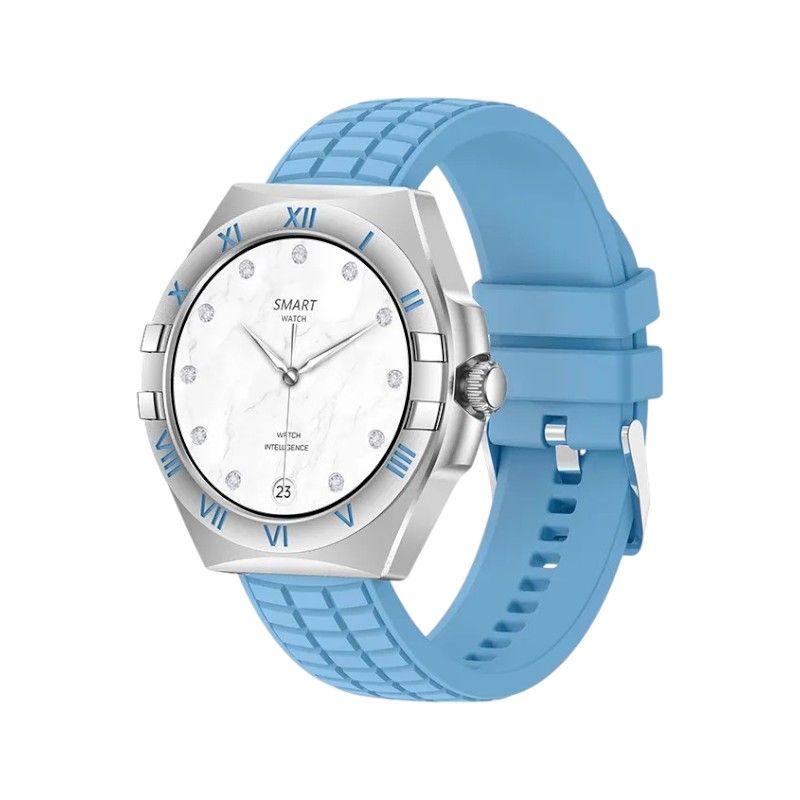 Σετ Smartwatch με 3 λουράκια - LG80 Mini - 065066 - Blue Σετ Smartwatch με 3 λουράκια - LG80 Mini - 065066 - Blue