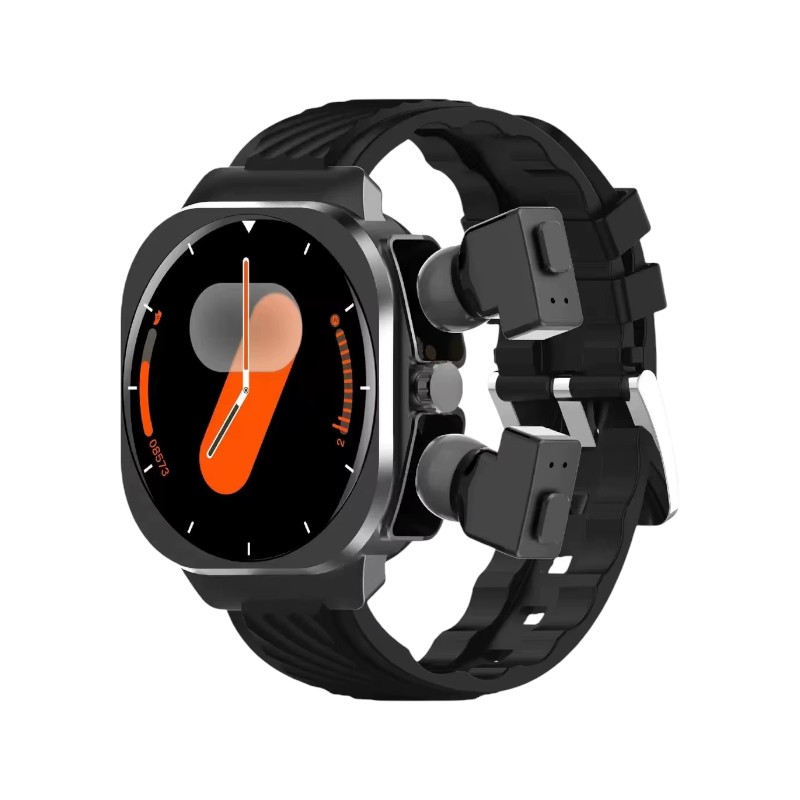 Σετ Smartwatch με ασύρματα ακουστικά Bluetooth - AIMB-Z19 - 065578 - Black Σετ Smartwatch με ασύρματα ακουστικά Bluetooth - AIMB-Z19 - 065578 - Black