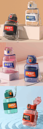 Φορητό παγούρι πλαστικό - BK8027 BEST - 850ml - 072117 - Image 2
