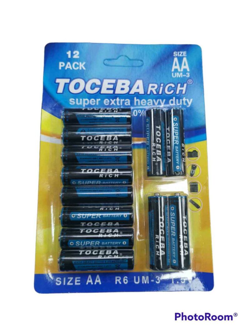 Μπαταρίες ΑΑ - UM-3 - 1.5V - 12pcs - 400086 - Image 2