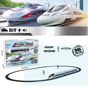 Σετ τρενάκι με ράγες - 1801B-13 - 102555 - Image 2