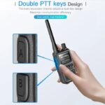 Φορητός πομποδέκτης - UHF/VHF - 5R MINI - Baofeng - 103159 - Black - Image 3