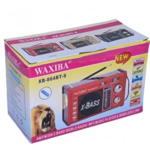 Επαναφορτιζόμενο ραδιόφωνο με ηλιακό πάνελ - XB864 BT-S - 108648 - Red - Image 23