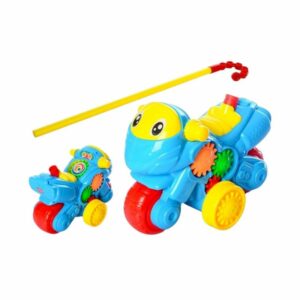 Συρόμενο παιχνίδι Μοτοσυκλέτα - 0377 - 117280 - Blue