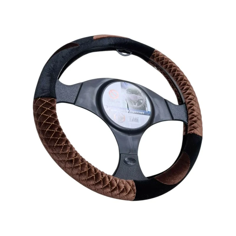 Κάλυμμα τιμονιού αυτοκινήτου - XY-054 - 122506 - Brown Κάλυμμα τιμονιού αυτοκινήτου - XY-054 - 122506 - Brown